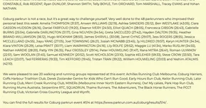 A tool for parkrun report writers