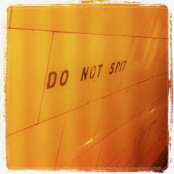 The First Law of Signs