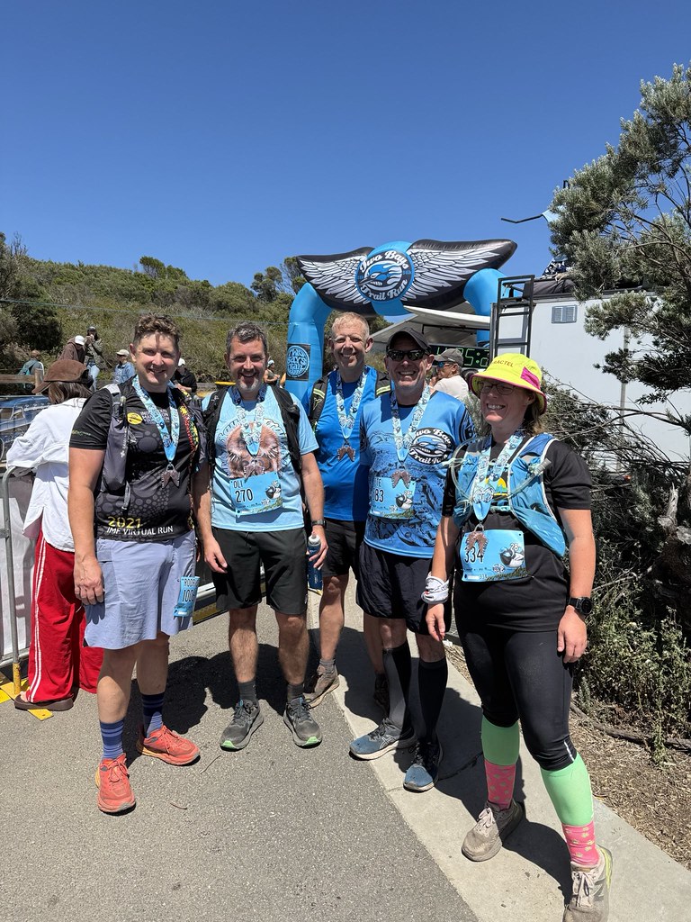 We Finished Two Bays Trail Run!