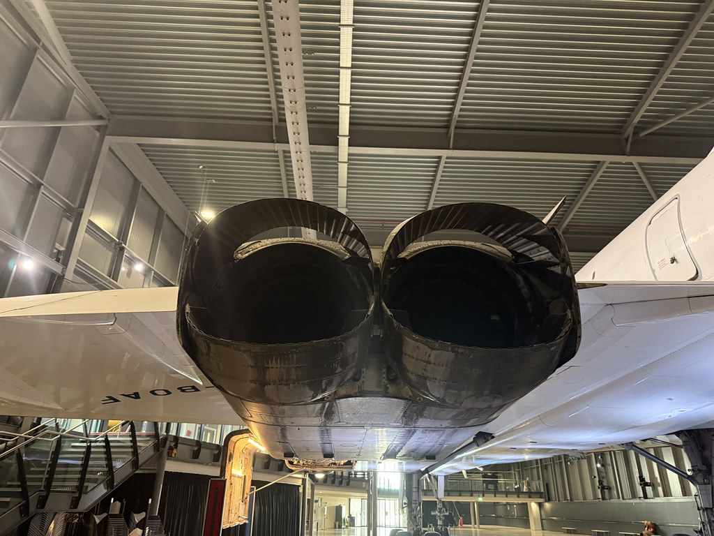Standing Underneath Concorde!